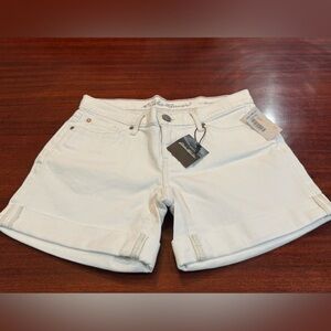 Eddie Bauer Women's White Jean Shorts